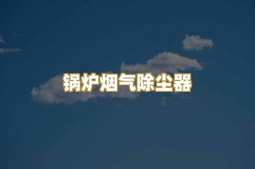 锅炉烟气除尘器